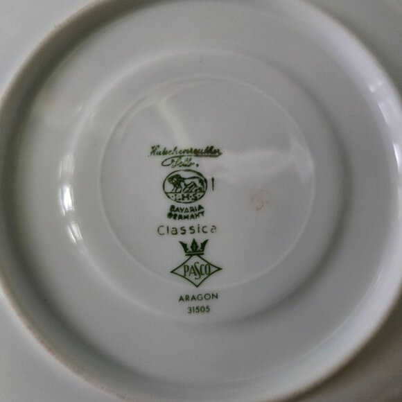 Aragon By Hutschenreuther Footed Cup And Saucer - Picture 3 of 13